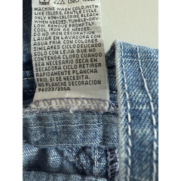 Sesame Street Vintage Denim Cookie Monster Short Overalls Size 3 T Basketball - Picture 13 of 13